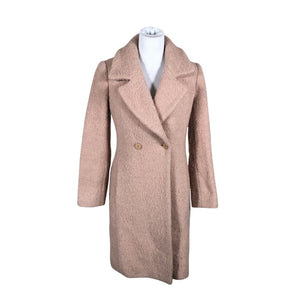 Naisten Twinset - Villakangastakki, koko 36 - Beige (1)