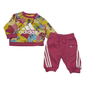 Tyttöjen Adidas - Collegeasu, koko 56 - 62 - Pinkki (1)