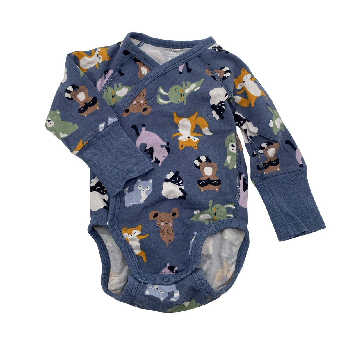 Unisex Polarn O. Pyret - Kietaisubody, koko 50 - 56 - Sininen (1)