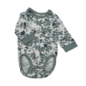 Unisex Polarn O. Pyret - Body, koko 50 - 56 - Vihreä (1)