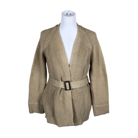 Naisten Massimo Dutti - Neuletakki, koko 38 - Beige ()