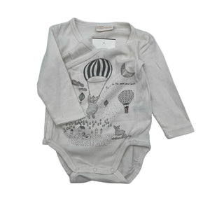 Unisex Lindex - Kietaisubody, koko 56 - 62 - Valkoinen (1)