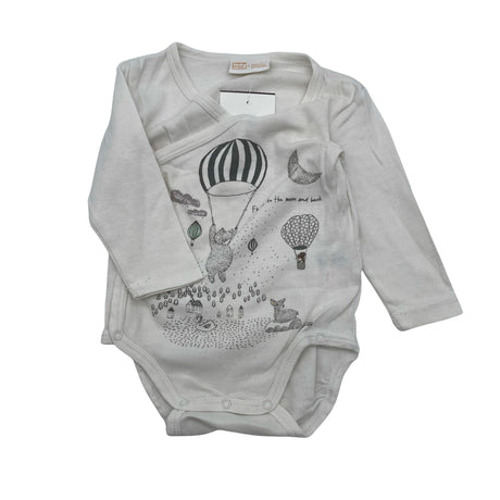 Unisex Lindex - Kietaisubody, koko 56 - 62 - Valkoinen ()