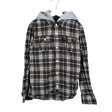Unisex Sisley - Flanellipaita, koko 122 - 128 - Ruskea ()