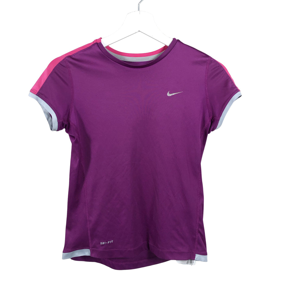 Tyttöjen Nike - Urheilupaita, lyhyet hihat, koko 152 - 158 - Violetti (1)