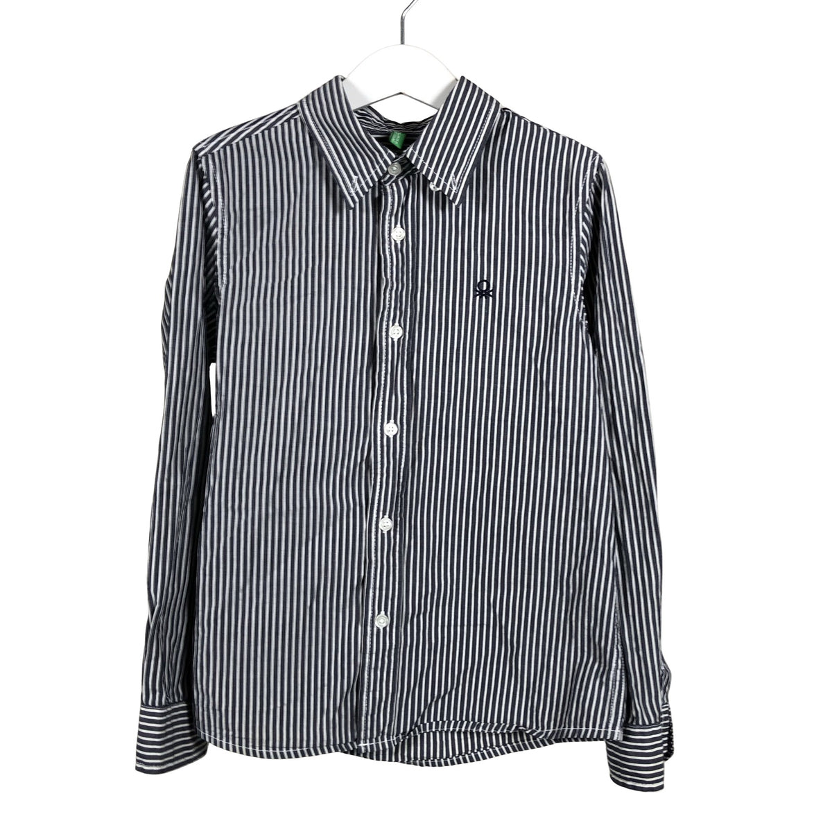 Unisex Benetton - Kauluspaita, koko 128 - 134 - Harmaa (1)