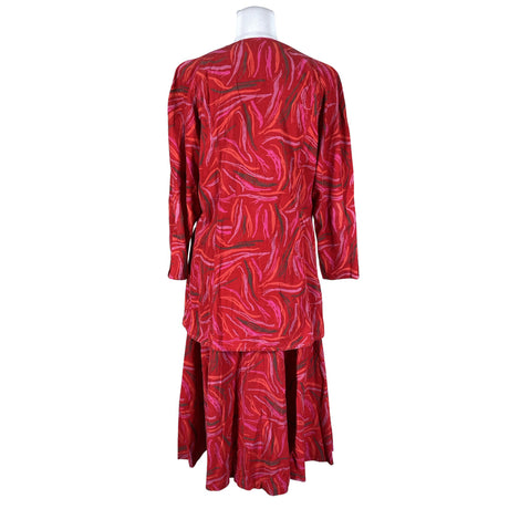 Naisten Marimekko - Jakkupuku, koko 38 - Punainen (2)