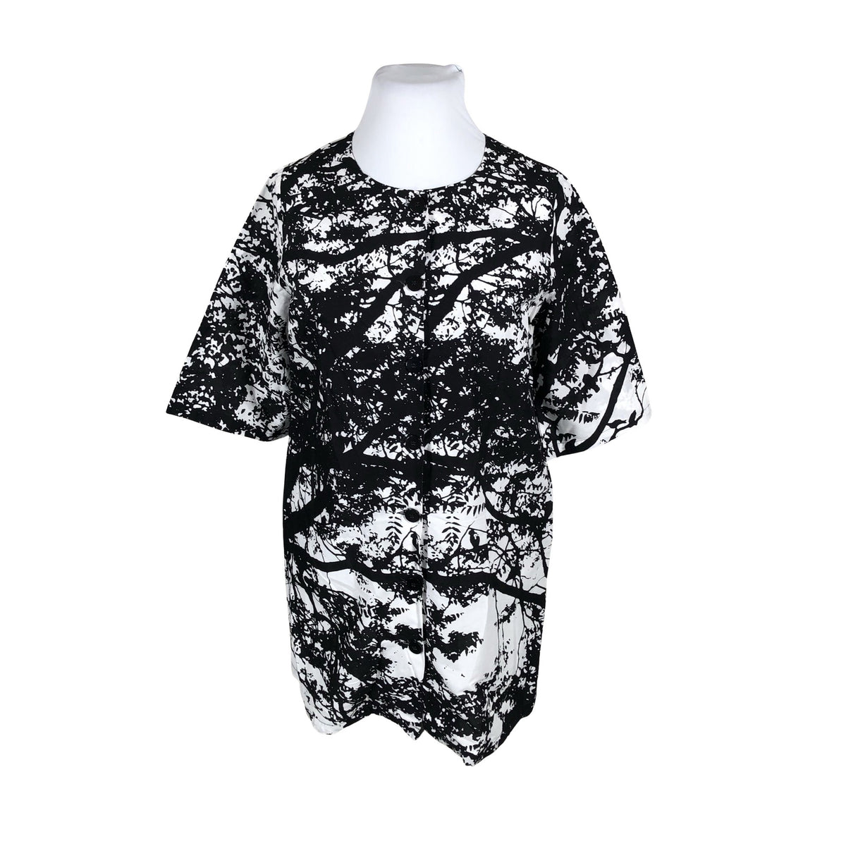 Naisten Marimekko - Kangastunika, koko 44 - Valkoinen (1)