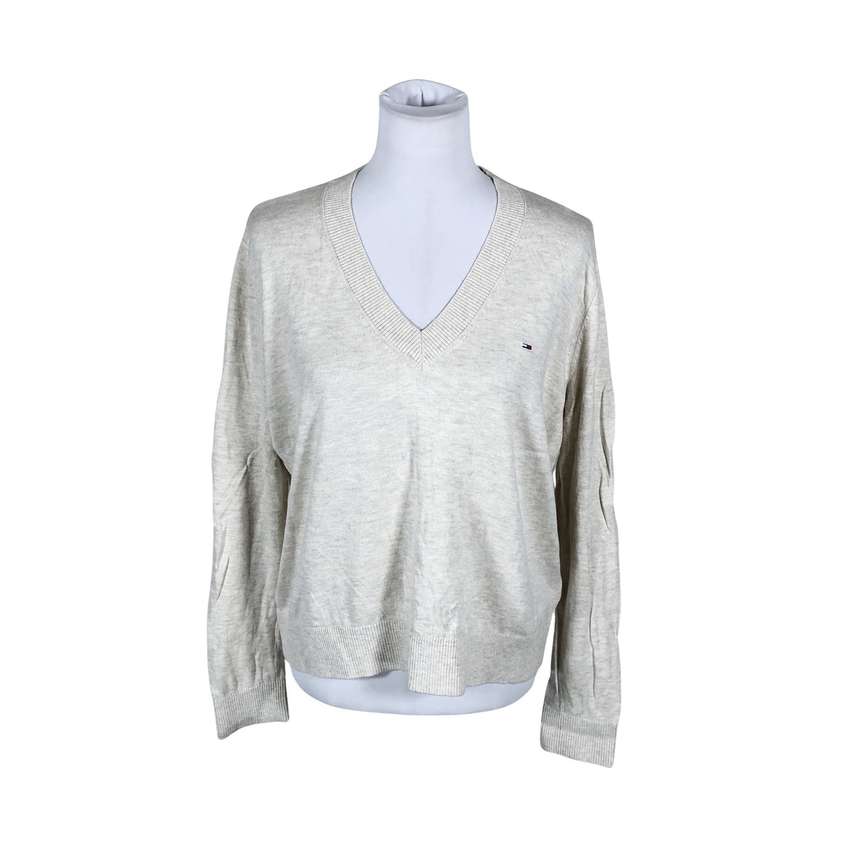 Naisten Tommy Jeans (Tommy Hilfiger) - Neulepaita, koko 40 - Beige (1)