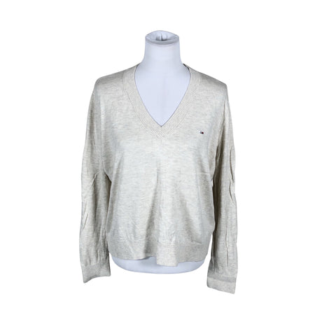 Naisten Tommy Jeans (Tommy Hilfiger) - Neulepaita, koko 40 - Beige ()