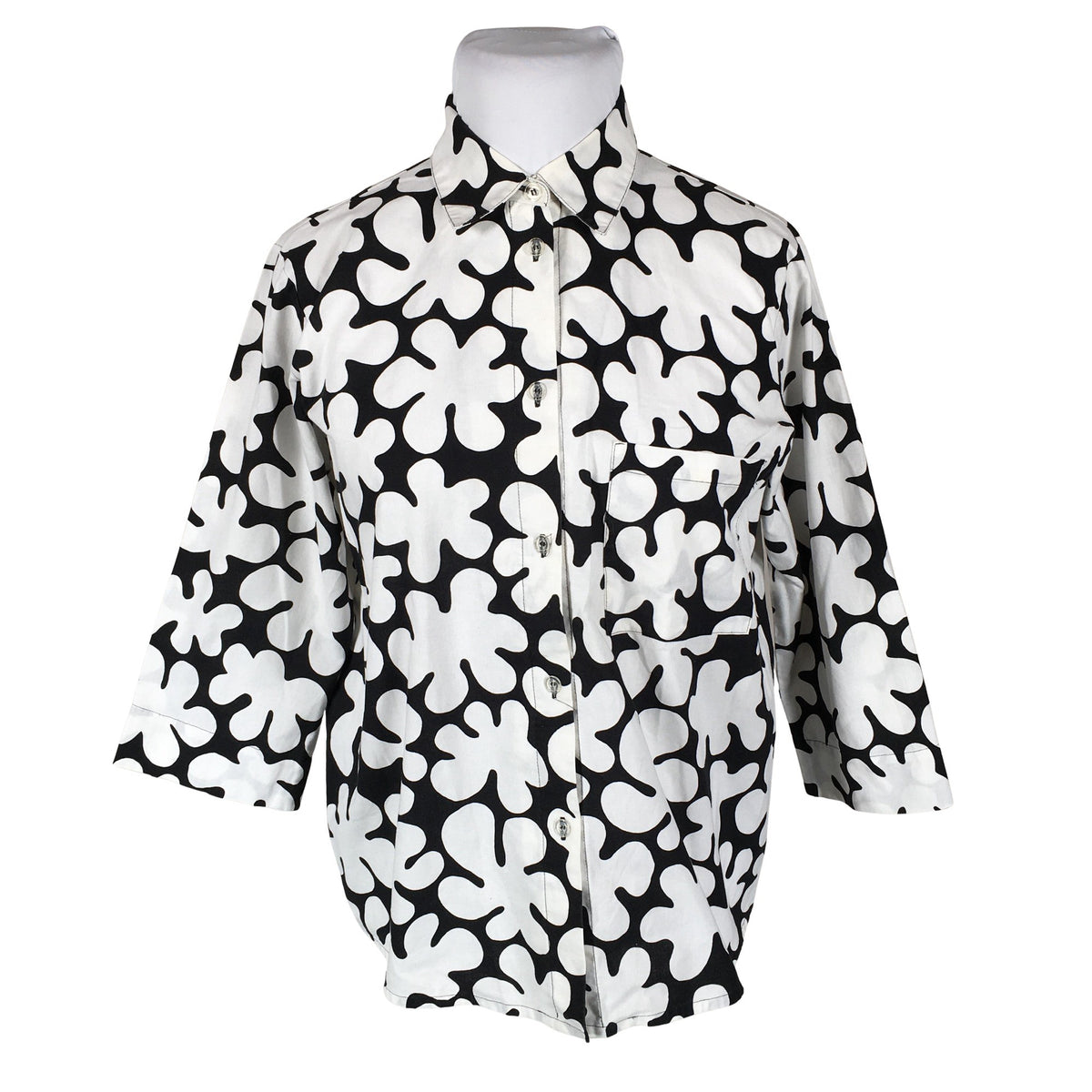 Naisten Marimekko - Kauluspaita, koko 42 - Valkoinen (1)
