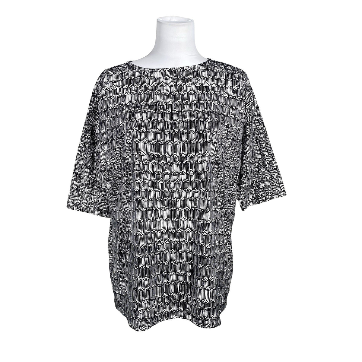 Naisten Marimekko - Trikoopaita, koko 36 - Musta (1)