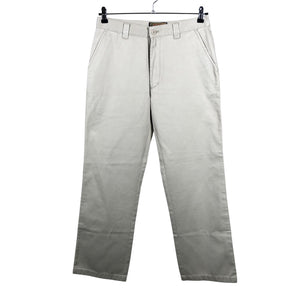 Naisten Musto - Kangashousut, koko W32 - Beige (1)
