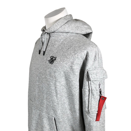 Miesten Siksilk - Huppari, koko M - Harmaa (2)