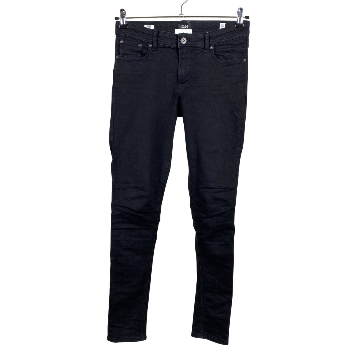 Poikien Jack & Jones - Farkut, koko 170 - 176 - Musta (1)
