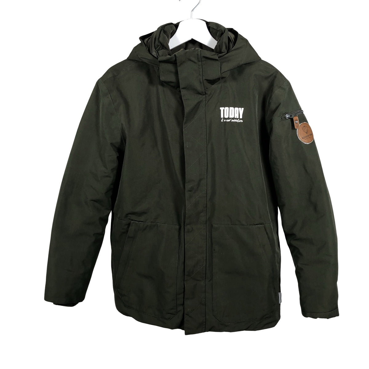 Unisex POMPdeLUX - Toppatakki, koko 158 - 164 - Vihreä (1)