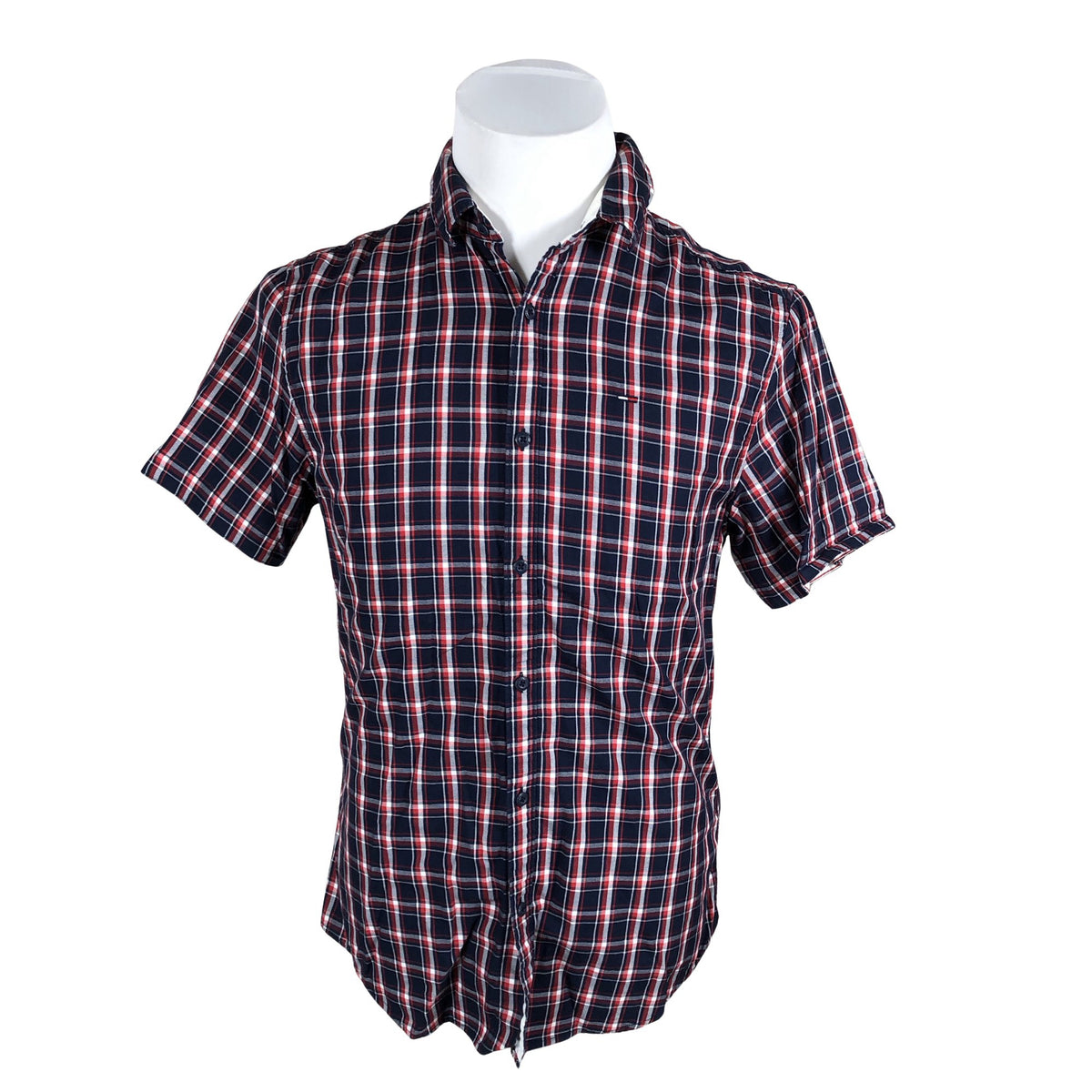 Miesten Tommy Jeans (Tommy Hilfiger) - Kauluspaita, koko M - Sininen (1)