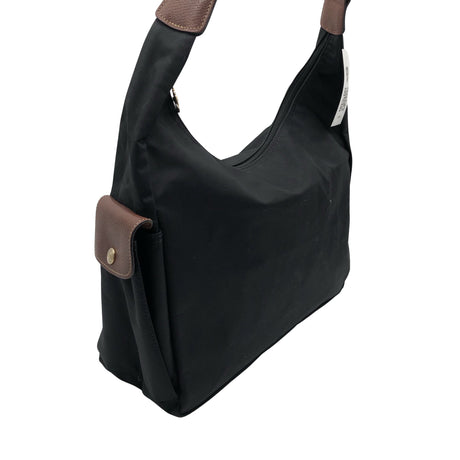 Naisten Longchamp - Olkalaukku, koko Maxi - Musta (2)