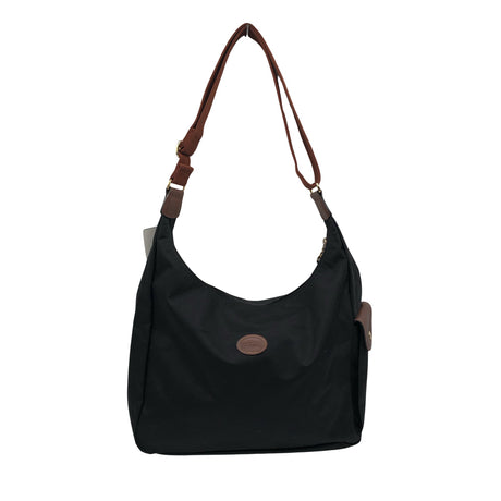 Naisten Longchamp - Olkalaukku, koko Maxi - Musta ()