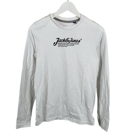 Poikien Jack & Jones - Trikoopaita, koko 158 - 164 - Valkoinen ()