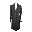 Naisten Elegance Paris - Jakkupuku, koko 40 - Harmaa ()
