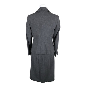 Naisten Elegance Paris - Jakkupuku, koko 40 - Harmaa (2)