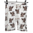 Unisex Mainio - Trikooshortsit, koko 122 - 128 - Luonnonvalkoinen ()