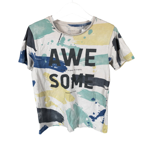 Unisex Name It - T-paita, koko 122 - 128 - Harmaa ()