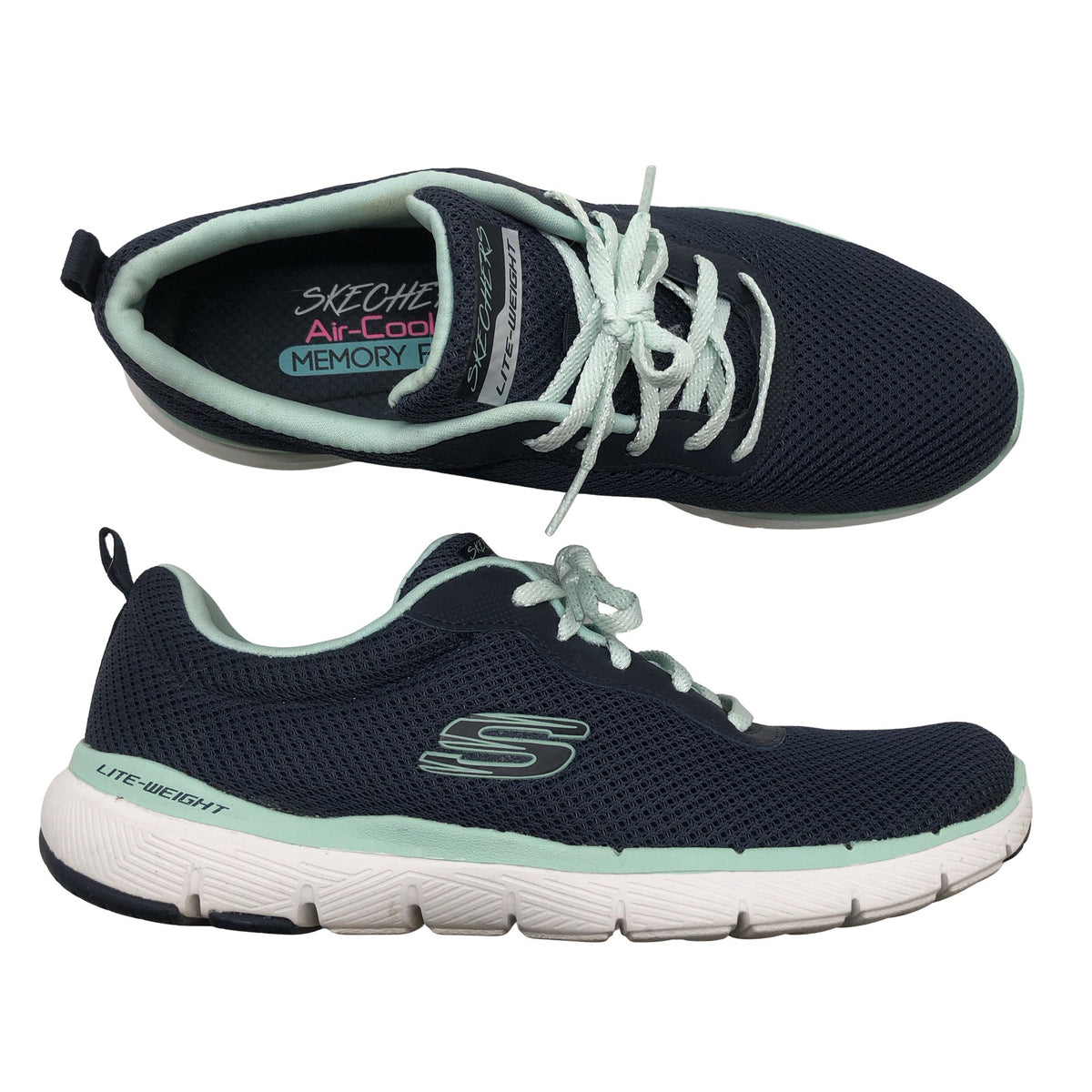 Naisten Skechers - Lenkkarit, koko 39 - Sininen (1)