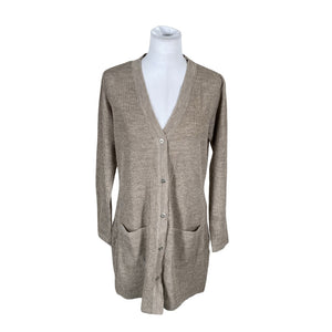 Naisten Alpa - Neuletakki, koko 40 - Beige (1)