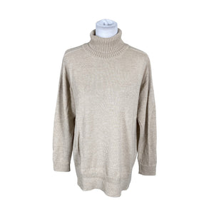 Naisten Alpa - Neuletunika, koko 38 - Beige (1)
