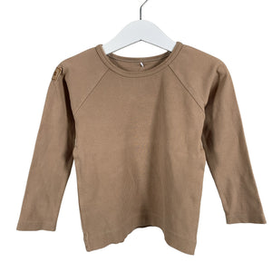 Unisex Metsola - Trikoopaita, koko 92 - 98 - Ruskea (1)