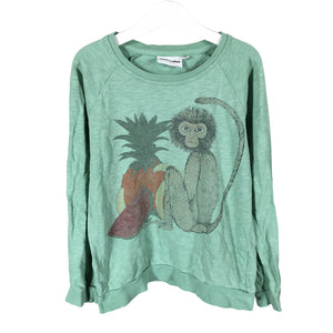 Unisex Mini Rodini - Collegepaita, koko 140 - 146 - Vihreä (1)