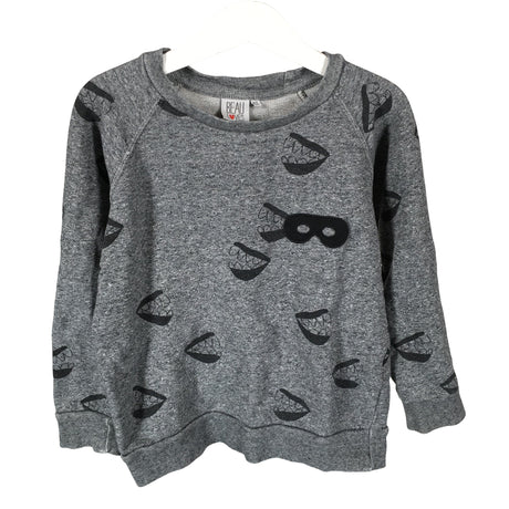Unisex Beau LOves - Collegepaita, koko 116 - 122 - Harmaa ()