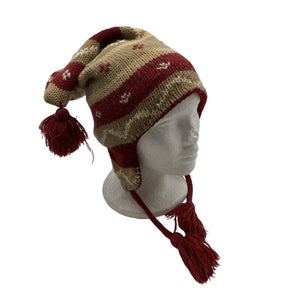 Tyttöjen Lindex - Talvipipo, koko 50 - 52 cm - Beige (1)
