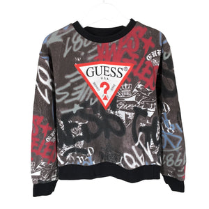 Unisex Guess - Collegepaita, koko 122 - 128 - Musta (1)