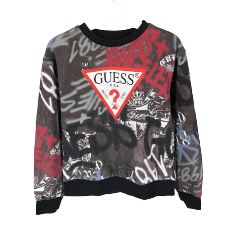 Unisex Guess - Collegepaita, koko 122 - 128 - Musta ()