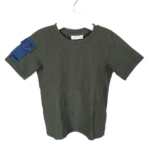Unisex Name It - T-paita, koko 110 - 116 - Vihreä (1)