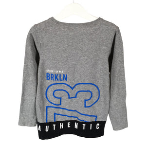 Unisex Name It - Kerrastopaita, koko 110 - 116 - Harmaa (2)