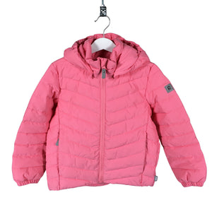 Unisex Reima - Kevyttoppatakki, koko 110 - 116 - Vaaleanpunainen (1)