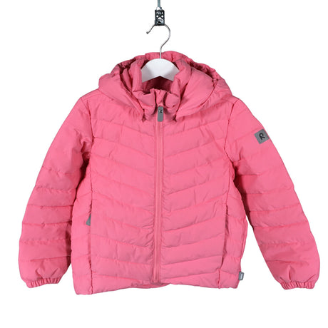 Unisex Reima - Kevyttoppatakki, koko 110 - 116 - Vaaleanpunainen ()