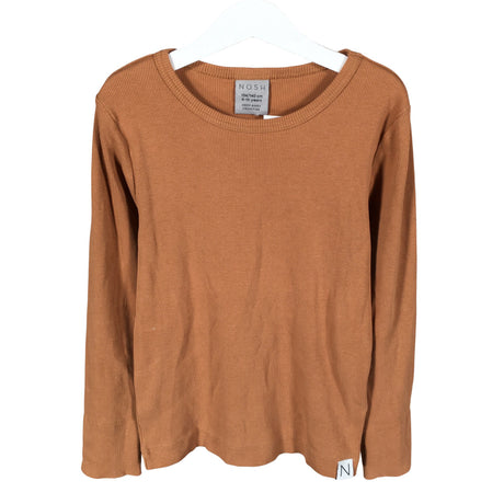 Unisex NOSH - Trikoopaita, koko 134 - 140 - Ruskea ()
