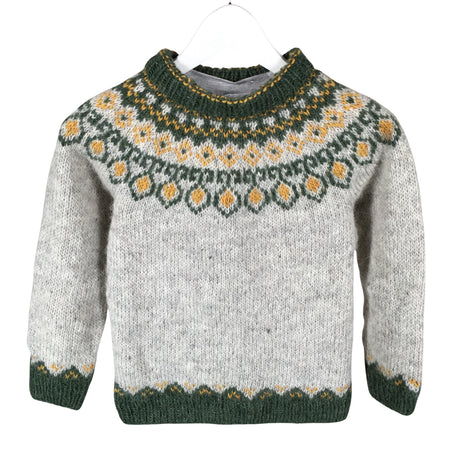Unisex Handmade - Neulepaita, koko 140 - 146 - Harmaa ()