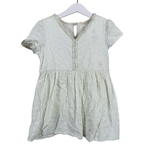 Tyttöjen Loevia Paris - Kangasmekko, koko 110 - 116 - Violetti (1)