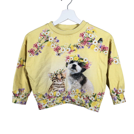 Unisex Molo Kids - Collegepaita, koko 104 - 110 - Keltainen ()