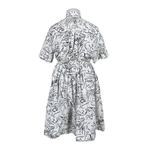 Naisten Kenzo - Kangasmekko, koko 40 - Valkoinen (3)