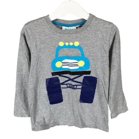 Unisex Bogi - Trikoopaita, koko 104 - 110 - Harmaa ()
