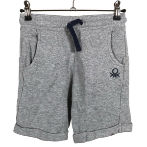 Poikien Benetton - Collegeshortsit, koko 116 - 122 - Harmaa (1)