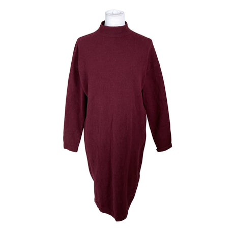 Naisten Massimo Dutti - Neulemekko, koko 40 - Viininpunainen ()
