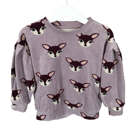 Tyttöjen Lindex - Trikoopaita, koko 92 - 98 - Violetti ()